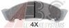 A.B.S. 35027 Brake Pad Set, disc brake